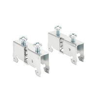 WSH-2 Stromschienenhalter DIN35 Schienenmontagehalterung C-Form 3*10 Mini-Stahl-Stromschienenhalterung