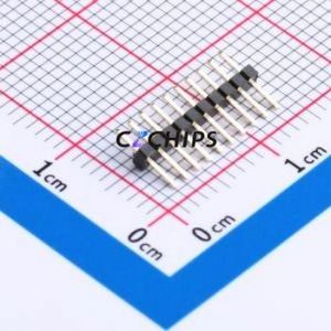 MTP310-1110S1 Pin Header Through hole Component (THT),P=1.27mm Connector 1x10P 1.27mm Single Row 10P - Product Image 1