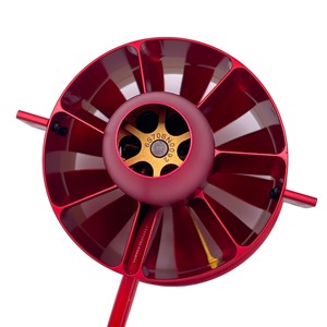 Ventilateur violent tout métal de 80 mm avec ensemble d'hélices avant et arrière, ventilateur à jet <span class=keywords><strong>EDF</strong></span> à 12 pales - Product Image 6