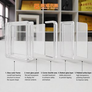 Mattoni di Vetro Trasparente a Blocchi Cavi per Edilizia ed Esposizione - Product Image 6