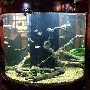 China Wholesale <span class=keywords><strong>Custom</strong></span> Grote Tuin Decor Accessoires Ultra Clear Fish Tank <span class=keywords><strong>Aquarium</strong></span> Randloze - Product Image 4