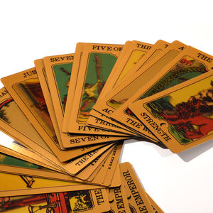 Venta al por mayor de cartas de afirmación de impresión personalizada motivacional inspirador positivo Oracle Decks juego Tarot cartas con guía - Product Image 5