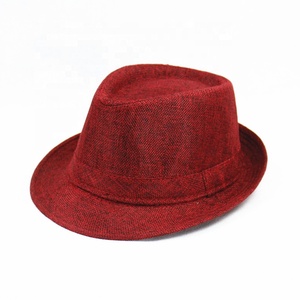 <span class=keywords><strong>Chapeau</strong></span> Fedora Classique SOLPOP pour l'été, style Gangster Années 20, pour Fête, <span class=keywords><strong>Chapeau</strong></span> de Soleil à Bord Court, Panama, Trilby, Casquette Jazz pour Hommes et Femmes - Product Image 2
