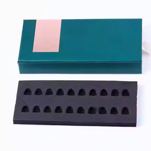 Boîtes en papier de carton à tiroir avec logo imprimé personnalisé Emballage de placages dentaires de fausses <span class=keywords><strong>dents</strong></span> Emballage de placages dentaires avec insert en mousse - Product Image 3