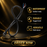 Connecteur coudé à angle droit M8 étanche 3P 4P 5P de qualité industrielle pour capteur et contrôle