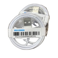 Kabel Pengisian Daya Chip E75 untuk Iphone6 7 8 Plus X Xr Xs Max USB ke 8pin Kabel Data Pengisian Daya 1 2 Meter