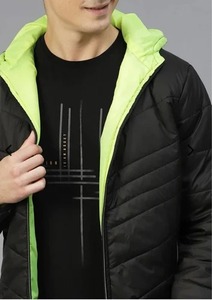 Chaqueta con Capucha para Hombre, Impermeable, Cortavientos, Estilo Casual Urbano para Invierno, Disponible para la Venta, Directo de Fábrica - Product Image 4