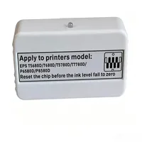 Reseteador de Chip para Cartuchos de Tinta Epson T5680D T5780D T7780D T7680D P6580DE P8580D para Impresoras de Formato Ancho (1 Unidad)