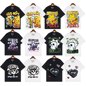 T-shirts en coton de haute qualité en gros Glo Gang <span class=keywords><strong>Boyz</strong></span> Worldwide, impression personnalisée, manches courtes, t-shirts Glo Gang pour hommes - Product Image 1