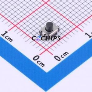 GT-TC029B-H030-L1N Tactile Switch SMD,4x3mm Switch Single Pole Single Throw Round Button 2.5N Vertical Mount - Product Image 1