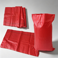 Sac tissé en polypropylène (PP) vide en plastique, 25 kg, 50 kg, design personnalisé, pour l'emballage de céréales, maïs, farine, riz - Vente en gros