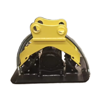 Vente directe du fabricant de Yantai : Nouveau compacteur vibrant hydraulique en acier au carbone pour accessoires de machines de construction de 1,5 à 3,5 tonnes
