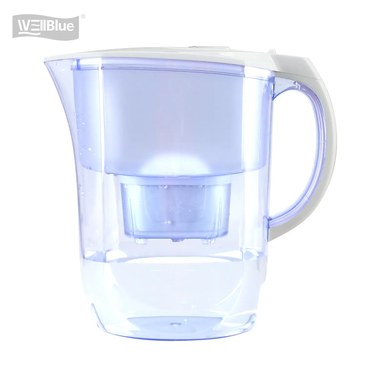 High quality alkaline water filter for tap cheap alkaline water pitcher filter active hydrogen water filter jug alkaline