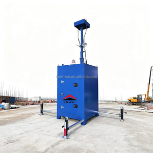 Torre de Vigilancia con Cámara de Vigilancia de Excelente Durabilidad, Monitoreo CCTV Cúbico para Monitoreo de Estacionamientos Públicos - Product Image 4