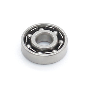 Roulement à billes miniature à gorge profonde sans joint de type ouvert S93 en acier inoxydable 440, 3*9*2.5mm, du fabricant en gros - Product Image 1