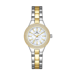 BS Bee Sister FA1258 Small Dial Vintage Gold Alloy <b>Case</b> Glass Pointer Sport Water Resistant Luxury Quartz <b>Watch</b> for Men - Product Image 4