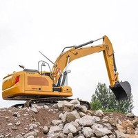 Excavatrice FR220HD 22T et excavatrice sur chenilles hydraulique robuste pour les travaux miniers, agricoles et d'infrastructure
