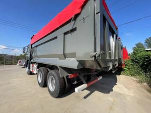 Camions bennes d'occasion Sinotruk HOWO 371 380HP, 6x6 tout-terrain, 6 pneus, 10 roues, 6*4, conduite à droite (RHD), conduite à gauche (LHD), transmission intégrale (AWD), camion benne basculante - Product Image 3