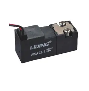 LIDING WS Series Mini électrovanne pneumatique 24V à faible puissance et à haut débit