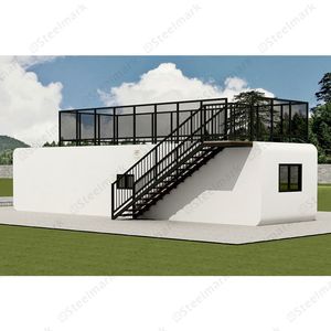 Guosemade casa prefabricada 20 pies 40 pies al aire libre moderno Popular casa prefabricada Touse Casa de trabajo móvil Oficina Pod Apple Cabinininy H - Product Image 2