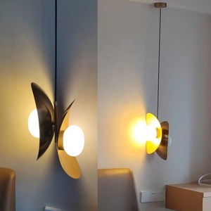 Lámpara LED <span class=keywords><strong>de</strong></span> lujo para restaurante, iluminación creativa <span class=keywords><strong>de</strong></span> diseño postmoderno nórdico, simple, bar, hotel, lámpara <span class=keywords><strong>de</strong></span> mesita <span class=keywords><strong>de</strong></span> noche - Product Image 2