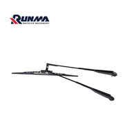 Piezas de repuesto para cargador frontal RUNMA, mini cargador, brazo de limpiaparabrisas de doble brazo