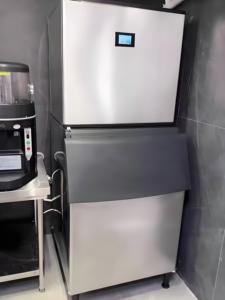 Machine à glaçons en flocons de neige de capacité commerciale 20, 50, 100 <span class=keywords><strong>KG</strong></span> pour la conservation du <span class=keywords><strong>poisson</strong></span>, les marchés de fruits de mer et les restaurants - Product Image 6