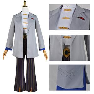 Ecowalson <span class=keywords><strong>Genshin</strong></span> Impact <span class=keywords><strong>Ningguang</strong></span> Yelan Pizza Hut Cosplay perruque Cosplay Anime jeu <span class=keywords><strong>Genshin</strong></span> Cosplay perruque vêtements ensemble complet Halloween - Product Image 3
