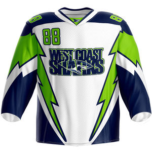 사용자 정의 메쉬 하키 유니폼 없음 최소 도매 아이스 하키 저지 - Product Image 4