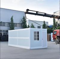 Petite maison modulaire préfabriquée Conteneur pliant Immeuble de bureaux pour une utilisation en entrepôt