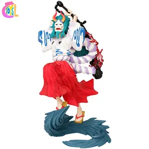 Ymj Đồ chơi nhân vật hành động Anime Yamato Ichiban mặt nạ một mảnh 23cm kuji The Grand Line Lady wano Country