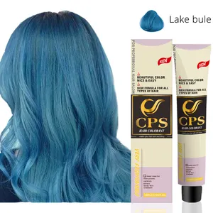 Manufacturer wholesale Private Label CPS Hair colorant Permanent professional hair dye 100 ml Hair color cream