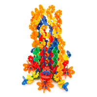 Blocs de construction éducatifs POTENTIAL, jouet de construction en forme de fleur, jouet de connexion pour enfants de plus de 3 ans QL-004(3)