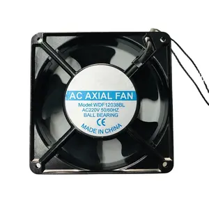 Marka yeni yüksek kaliteli AC eksenel fan kanatları egzoz soğutucu hava soğutma WDF12038BL