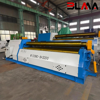 Cintreuse de tôles CNC à vitesse variable pour la production de cylindres de réservoirs d'huile, compatible avec différentes épaisseurs de tôles
