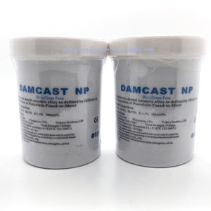 I blocchi metallici in lega orale <span class=keywords><strong>Damcast</strong></span> NB NP CC TS in laboratorio possono essere utilizzati per fondere staffe per protesi dentaria a corona interna in metallo - Product Image 4