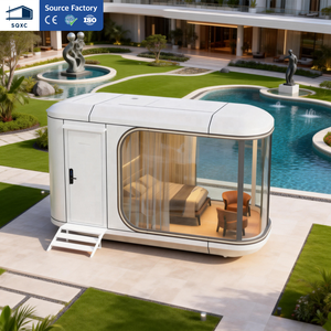 SQXC Villa de Luxe Préfabriquée en Conteneur Modulaire 20ft 40ft, Mini-Maison, Appartement Moderne, Hôtel avec Chambre pour <span class=keywords><strong>Airbnb</strong></span> - Product Image 3