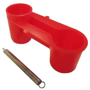Abreuvoir en plastique pour pigeons avec design de sortie d'eau à ressort, bol à boire automatique pour pigeons de course et colombes reproductrices - Product Image 5
