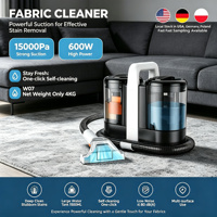 Appareil Ménager de Nettoyage à Sec et Humide, Portable pour Canapés, Tapis, Lavage de Tissus, Nettoyeur Détachant d'Eau et de Taches sur Rembourrage