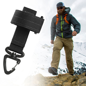 Portachiavi tattico con fibbia appesa moschettoni <span class=keywords><strong>corda</strong></span> da arrampicata portachiavi per guanto campeggio all'aperto - Product Image 1