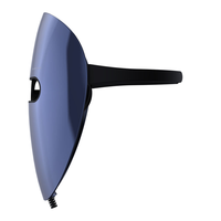Masque facial LED en silicone rechargeable personnalisé OEM, appareil de soin de la peau à lumière rouge PDT