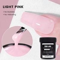 Gel Constructeur KUDAN 150g Non Toxique Sans HEMA Longue Durée Écologique pour Extension d'Ongles Fournitures de Manucure en Gros