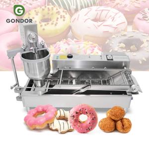 Machine à beignets professionnelle géante en forme de fleur, automatique, pour la fabrication de beignets mochi, à gaz, modèle complet - Product Image 1