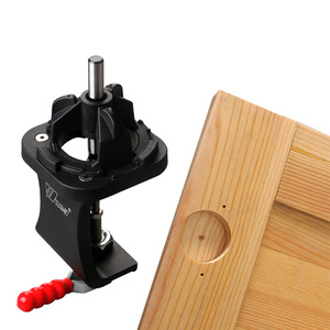 <span class=keywords><strong>Sierra</strong></span> perforadora de plantilla de bisagra de 35mm, guía de taladro de plástico ABS para muebles de armario, bisagras ocultas, instalación de herramientas de carpintería - Product Image 1