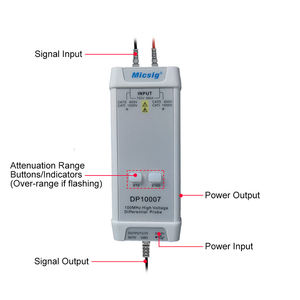 مسبار ميسيغ مع مجموعة مسبار تفاضلي عالي الجهد ، ملحق معدل التوهين 10X/100X مسبار DP10007 - Product Image 5