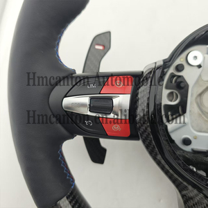 Volante Deportivo de Fibra de Carbono y Cuero de Alta Calidad para BMW Serie 5 F30 F10 F32 F90 F80 F82 F87 - Product Image 5