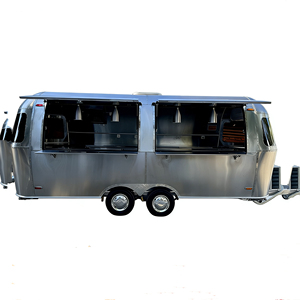 Camions alimentaires en acier inoxydable Glace mobile Fast Food Coffee Food Trailer pour la vente en Chine - Product Image 4