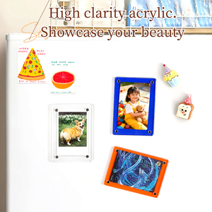 Tùy chỉnh trong suốt từ tủ lạnh khung ảnh <span class=keywords><strong>Acrylic</strong></span> tủ lạnh nam châm <span class=keywords><strong>Acrylic</strong></span> bức ảnh hình ảnh <span class=keywords><strong>plexiglass</strong></span> khung - Product Image 6