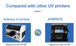 Nouvelle arrivée mise à niveau A3 UV <span class=keywords><strong>imprimante</strong></span> à plat pour étui de téléphone/stylo/bouteille/bois/cuir/PVC machine d'impression - Product Image 2