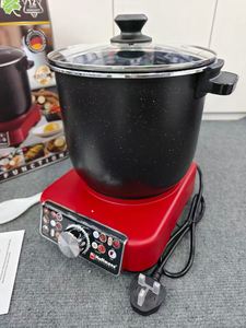 Machine à Fufu Automatique Professionnelle 8 Litres 1000W avec Prise UE, pour Hôtellerie, pour la préparation de Fufu et de Pounded <span class=keywords><strong>Yam</strong></span>, Durable, pour l'Afrique - Product Image 2